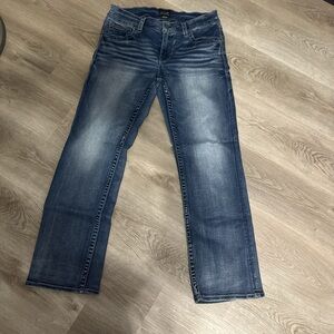 Buckle Women's Dark Blue Straight Leg Jeans